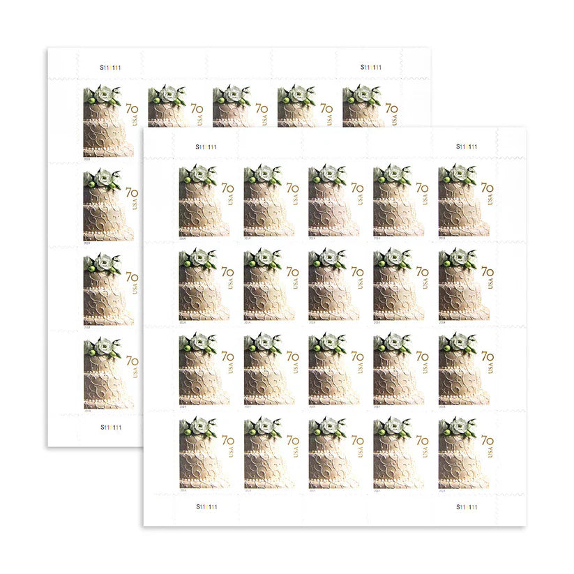 First Class Stamps 2014 Wedding Cake-Wedding Invitation, 70¡é Postage