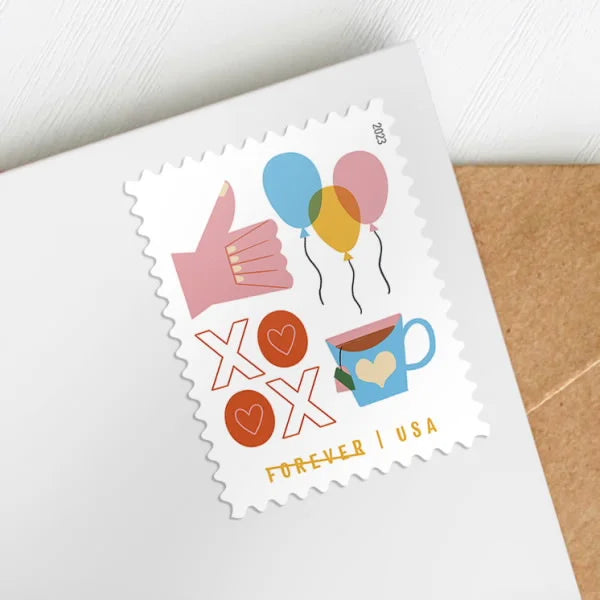 Forever Stamps 2023 Thinking of You-Greeting Card Collection, First-Class Postage