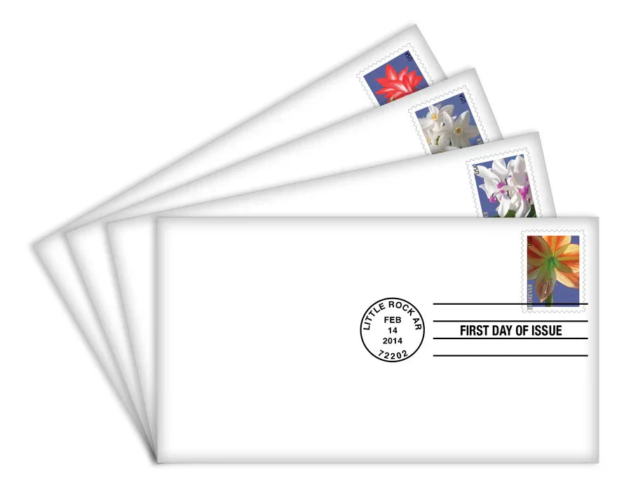 Forever Stamps 2014 Winter Flowers-Seasonal Blooms, First-Class Postage