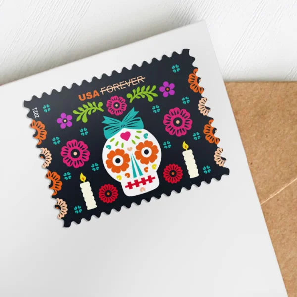 Forever Stamps 2021 Day of the Dead-Cultural Festival, First-Class Postage