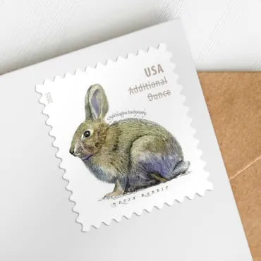 Additional Ounce Stamps 2021 Brush Rabbit-Nature Series, Postage