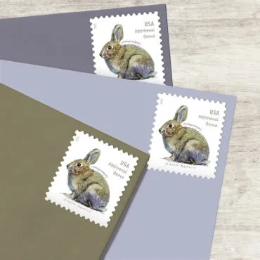 Additional Ounce Stamps 2021 Brush Rabbit-Nature Series, Postage