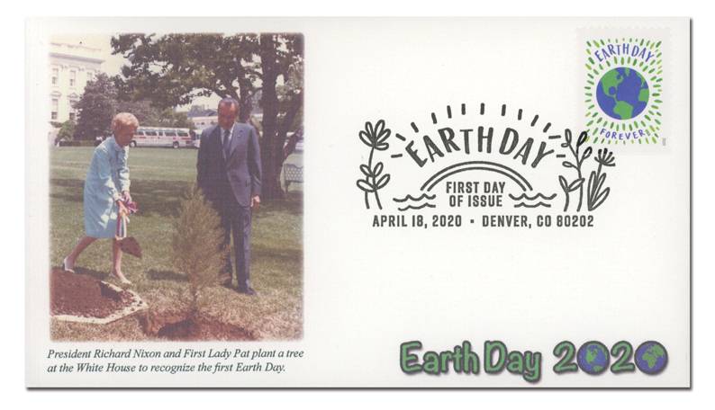 Forever Stamps 2020 Earth Day-Awareness, First-Class Postage