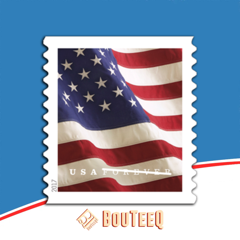 Forever Stamps 2017 U.S. Flag-Patriotic Symbol, First-Class Postage