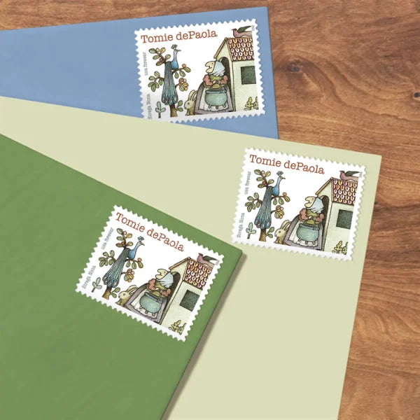 Forever Stamps 2023 Tomie dePaola-Celebrated Illustrator Tribute, First-Class Postage