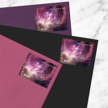 $31.40 Stamps 2025 Star Cluster IC 348-Astronomy Collection, First-Class Rate