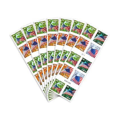 Forever Stamps 2013 A Flag for All Seasons-Patriotic Symbol & Seasonal Celebration, First-Class Postage
