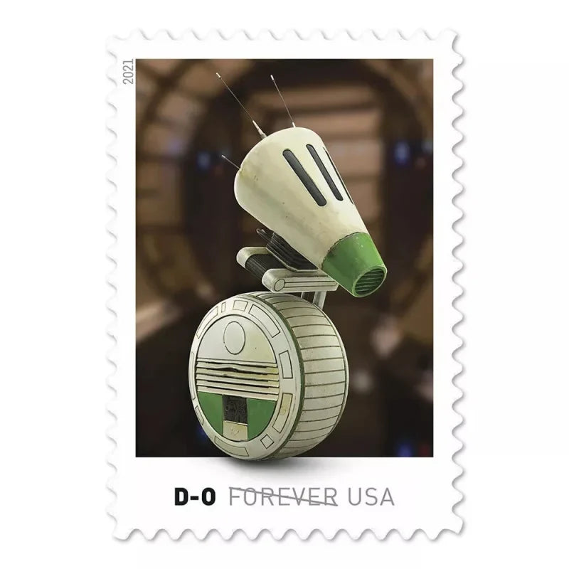 Forever Stamps 2021 Star Wars Droids-BB-8, First-Class Postage