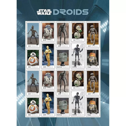Forever Stamps 2021 Star Wars Droids-BB-8, First-Class Postage