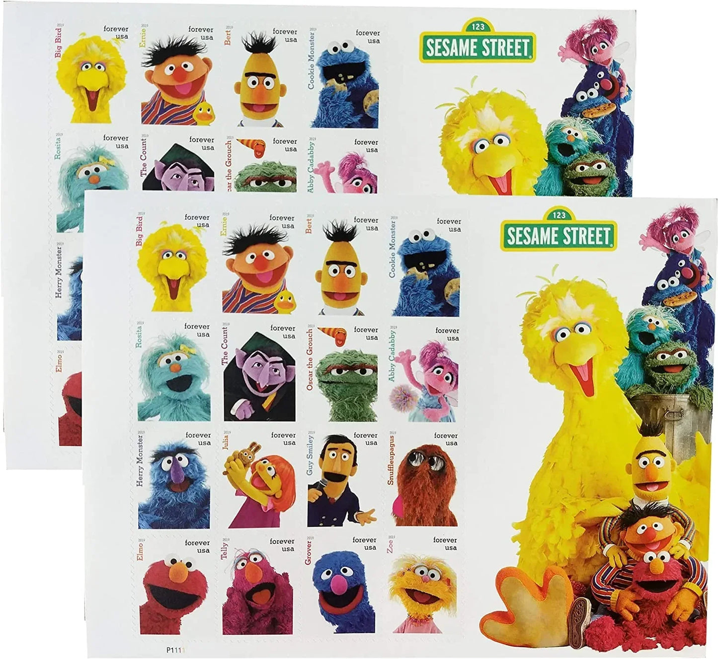 Forever Stamps 2019 Sesame Street-Children¡¯s Favorites, First-Class Postage