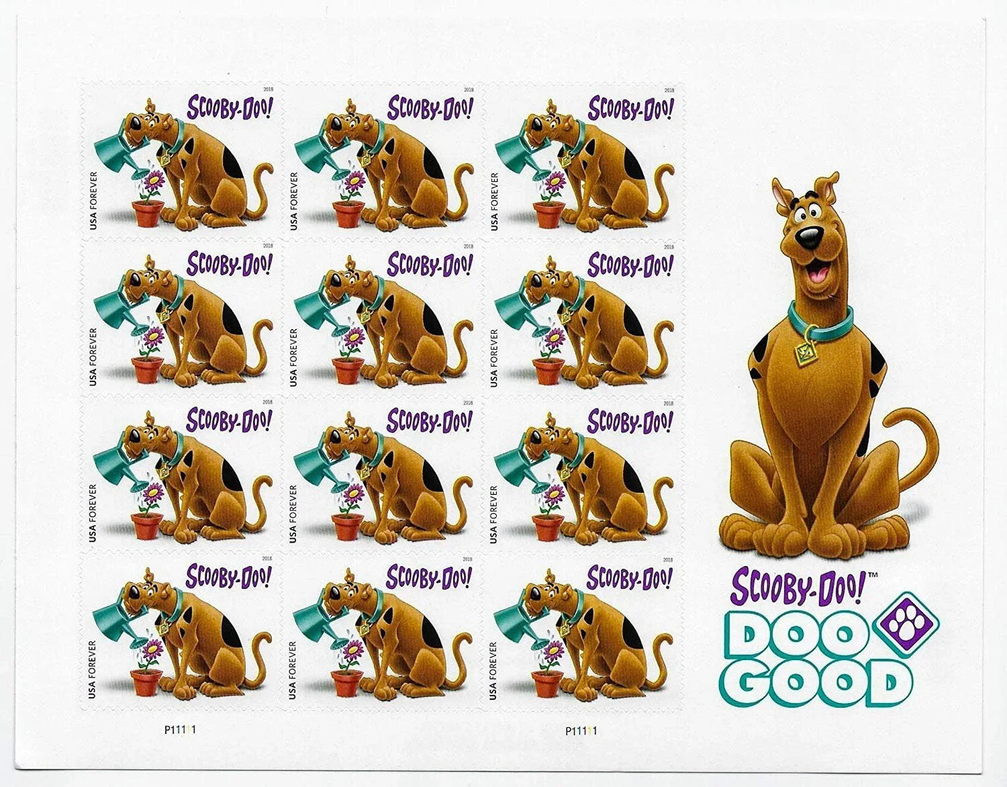 Forever Stamps 2018 Scooby-Doo-Classic Cartoon Collection, First-Class Postage