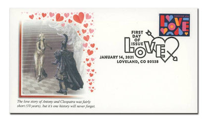Forever Stamps 2021 Love-Love & Celebration, First-Class Postage