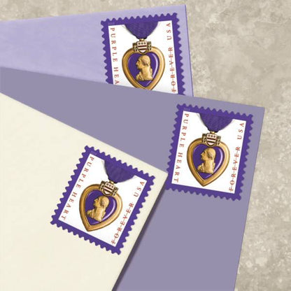 Forever Stamps 2019 Purple Heart Medal-Military Tribute, First-Class Postage