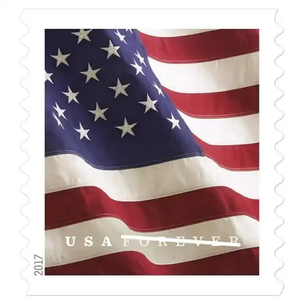 Forever Stamps 2017 U.S. Flag-Patriotic Symbol, First-Class Postage