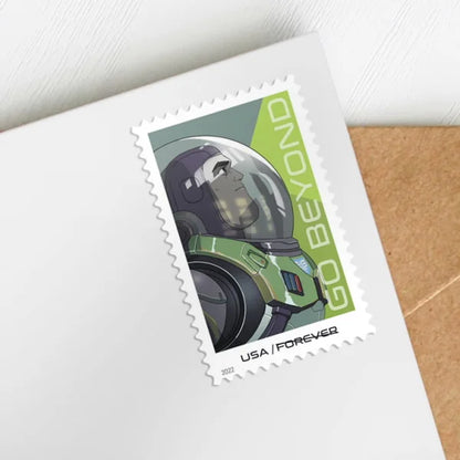 Forever Stamps 2022 Go Beyond: Buzz Lightyear-Pop Culture Series, First-Class Postage