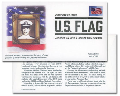 Forever Stamps 2019 U.S. Flag-Patriotic Symbol, First-Class Postage