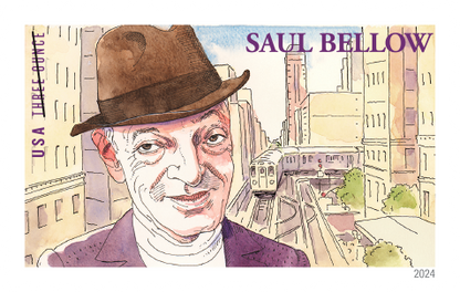 Three-Ounce Stamps 2024 Saul Bellow-Commemorative Issue, First-Class Rate