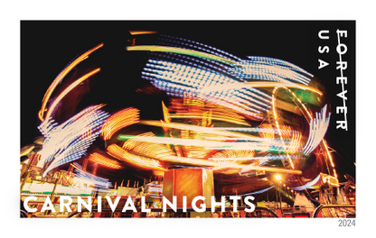 Forever Stamps 2024 Carnival Nights-First-Class Postage