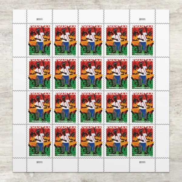 Forever Stamps 2024 Kwanzaa-Holiday Celebration, First-Class Postage