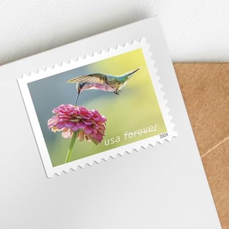 Forever Stamps 2023 Garden Delights-Nature Series, First-Class Postage